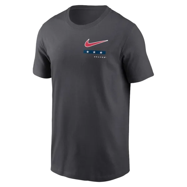 Atlanta braves nike americana t shirt anthracite Multi M