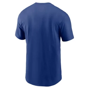Atlanta braves nike city connect wordmark t shirt Royal L