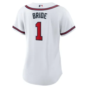 Atlanta braves nike womens 1 bride home replica jersey White L