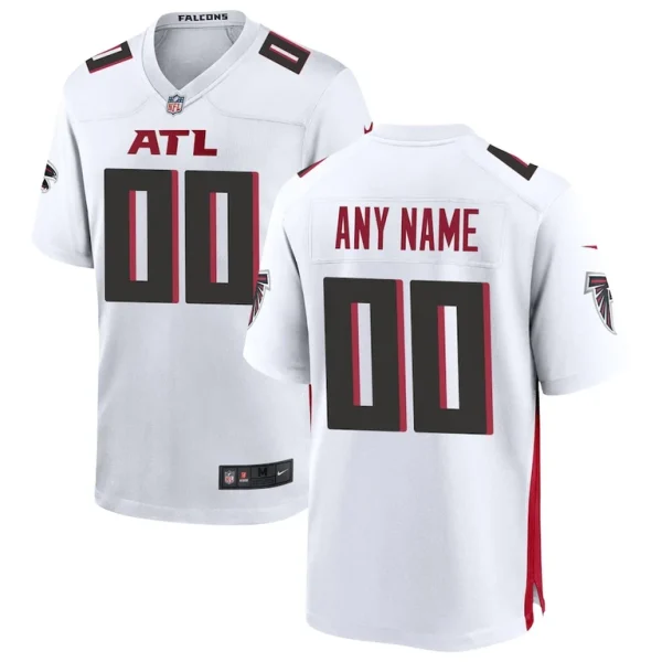 Atlanta falcons nike custom game jersey White