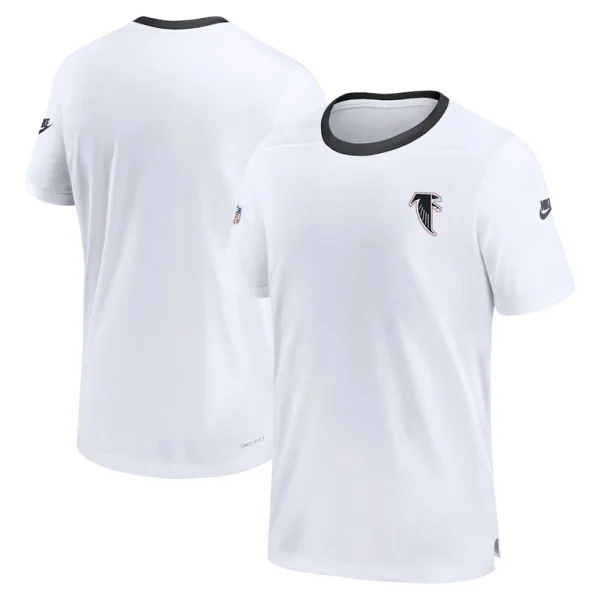 Atlanta falcons nike mens sideline coaches alternate performance t shirt White