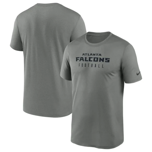 Atlanta falcons nike sideline legend performance t shirt Heather gray