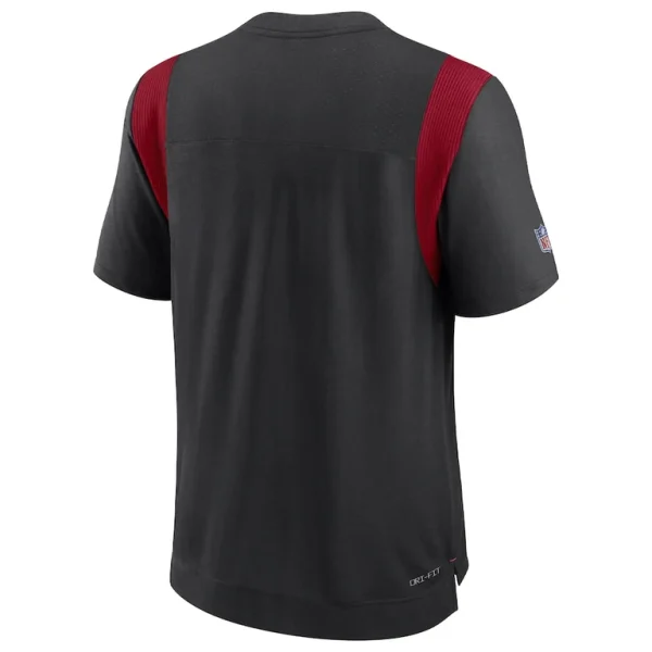 Atlanta falcons nike sideline tonal logo performance player t shirt Black L