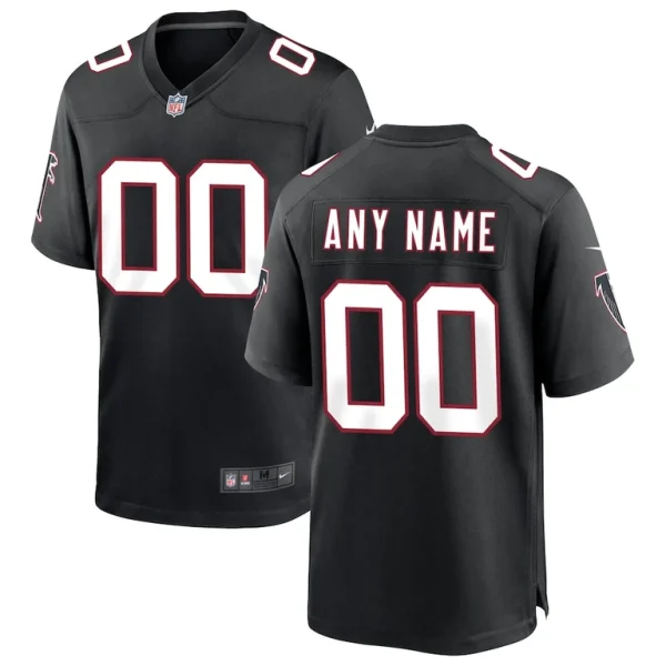 Atlanta falcons nike throwback custom game jersey Black