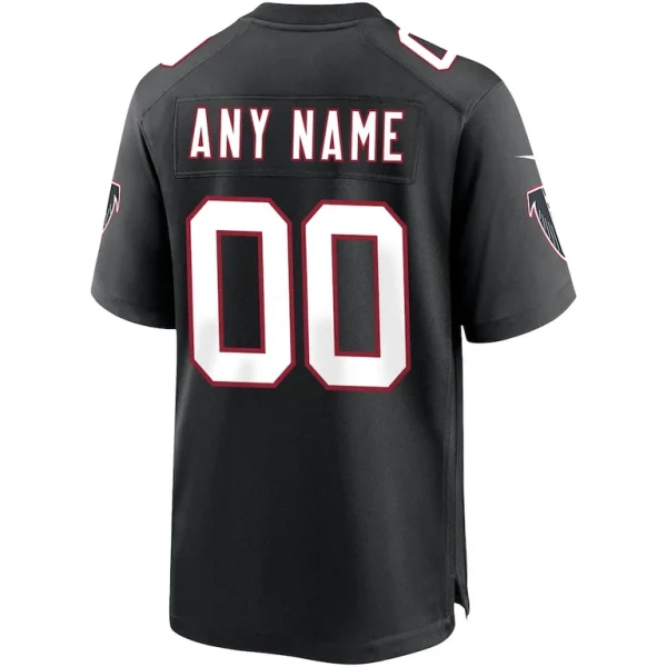Atlanta falcons nike throwback custom game jersey Black L
