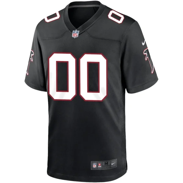Atlanta falcons nike throwback custom game jersey Black M