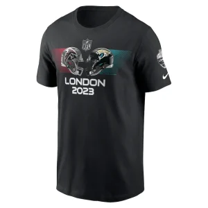 Atlanta falcons vs. jacksonville jaguars nike 2023 london game essential t shirt Black M