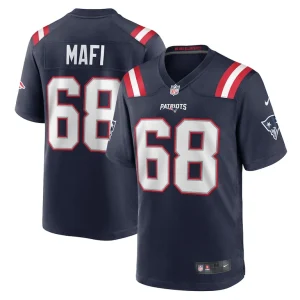 Atonio mafi new england patriots nike team game jersey Navy