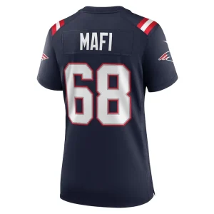 Atonio mafi new england patriots nike womens team game jersey Navy L