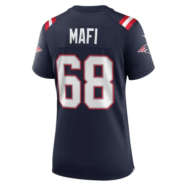 Atonio mafi new england patriots nike womens team game jersey Navy L