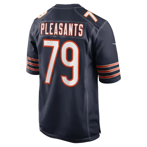 Austen pleasants chicago bears nike game jersey Navy L