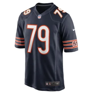 Austen pleasants chicago bears nike game jersey Navy M