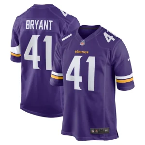 Austin bryant minnesota vikings nike game jersey Purple