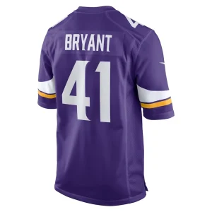 Austin bryant minnesota vikings nike game jersey Purple L