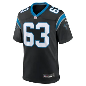 Austin corbett carolina panthers nike team game jersey Black M