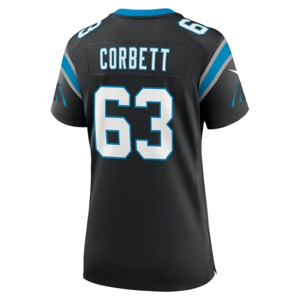 Austin corbett carolina panthers nike womens team game jersey Black L
