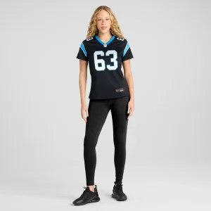 Austin corbett carolina panthers nike womens team game jersey Black XL