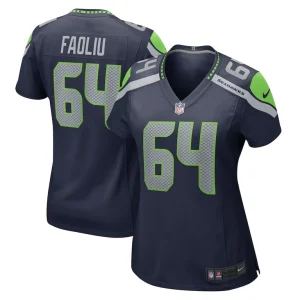 Austin faoliu seattle seahawks nike womens game jersey College navy