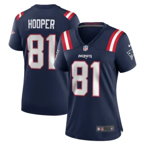 Austin hooper new england patriots nike womens game jersey Navy