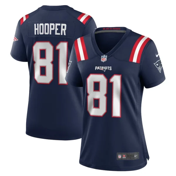 Austin hooper new england patriots nike womens game jersey Navy