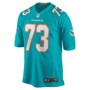 Austin jackson miami dolphins nike game jersey Aqua M
