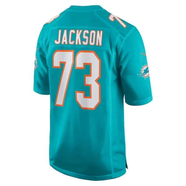 Austin jackson miami dolphins nike player game jersey Aqua L