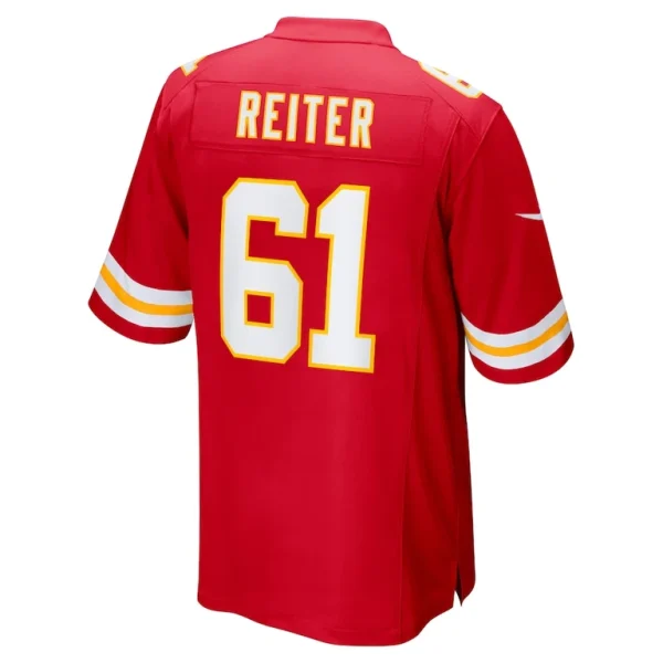 Austin reiter kansas city chiefs nike game player jersey Red L