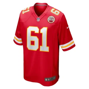 Austin reiter kansas city chiefs nike game player jersey Red M