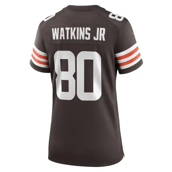 Austin watkins jr. cleveland browns nike womens team game jersey Brown L