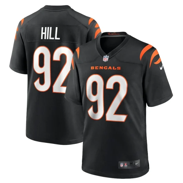 B.j. hill cincinnati bengals nike game jersey Black