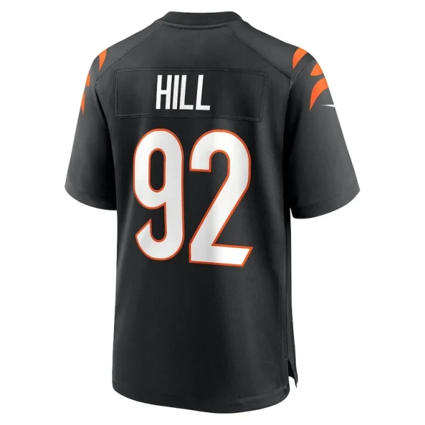 B.j. hill cincinnati bengals nike game jersey Black L