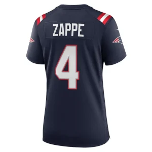 Bailey zappe new england patriots nike womens game player jersey Navy L