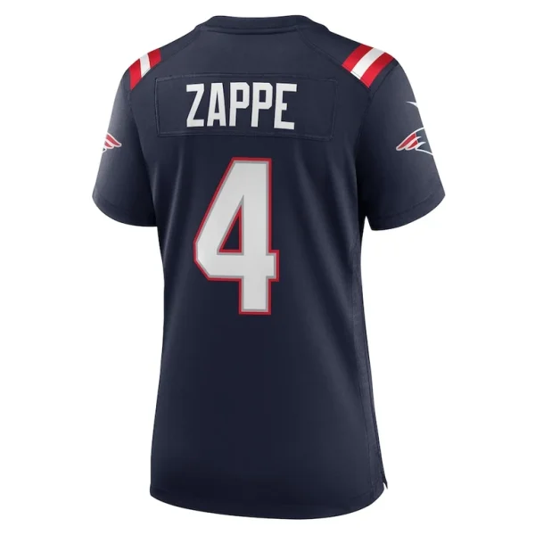 Bailey zappe new england patriots nike womens game player jersey Navy L