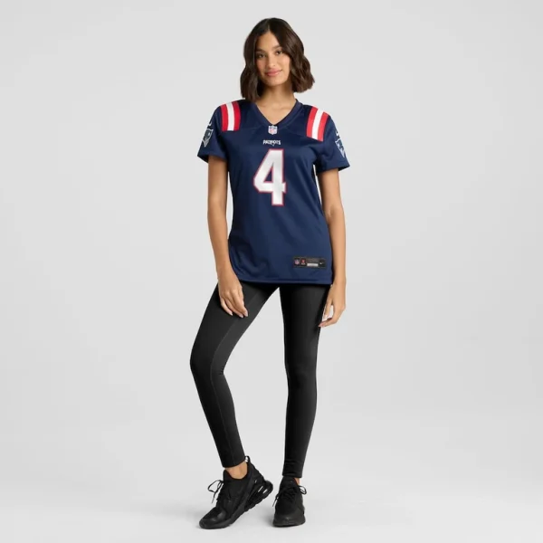 Bailey zappe new england patriots nike womens game player jersey Navy XL
