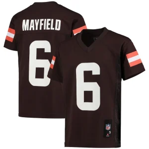 Baker mayfield cleveland browns youth replica player jersey Brown