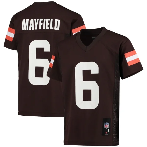 Baker mayfield cleveland browns youth replica player jersey Brown