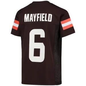 Baker mayfield cleveland browns youth replica player jersey Brown Yth L