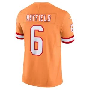 Baker mayfield tampa bay buccaneers nike 2nd alternate vapor f.u.s.e. limited jersey Orange L