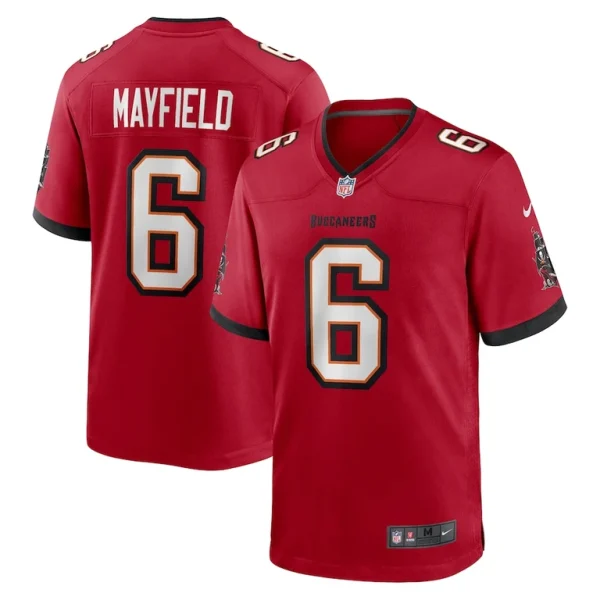 Baker mayfield tampa bay buccaneers nike team game jersey Red