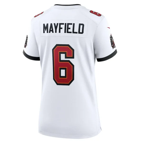 Baker mayfield tampa bay buccaneers nike womens away game jersey White L