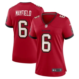 Baker mayfield tampa bay buccaneers nike womens game jersey Red