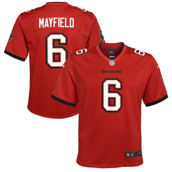 Baker mayfield tampa bay buccaneers nike youth game jersey Red