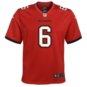 Baker mayfield tampa bay buccaneers nike youth game jersey Red Yth M