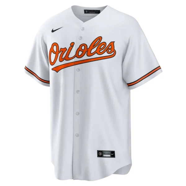 Baltimore orioles nike 1 groom home replica jersey White M