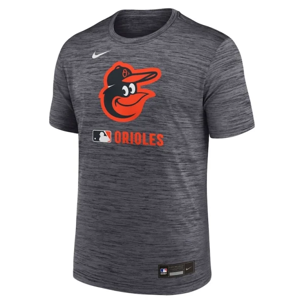 Baltimore orioles nike authentic collection velocity performance practice t shirt Black M