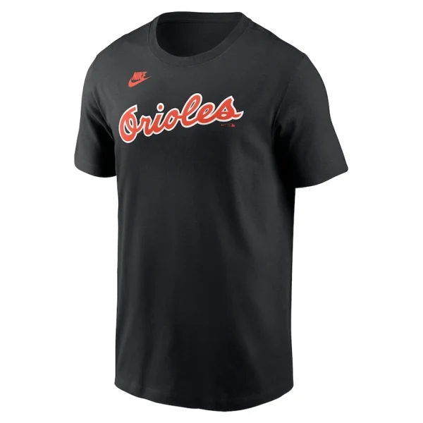 Baltimore orioles nike cooperstown collection fuse name number t shirt Black M