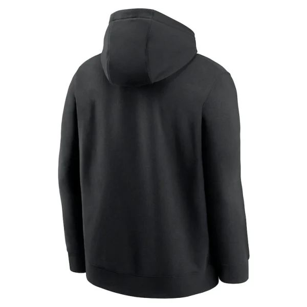 Baltimore orioles nike cooperstown collection logo club pullover hoodie Black L