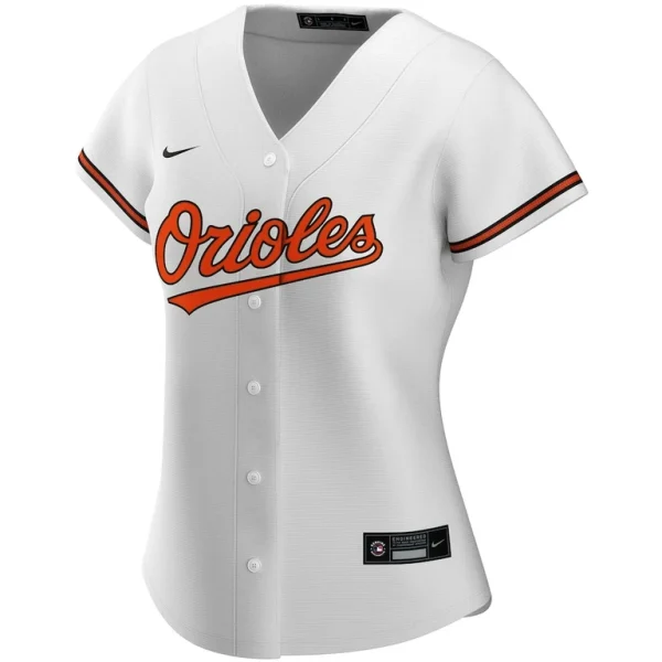 Baltimore orioles nike womens home replica custom jersey White M