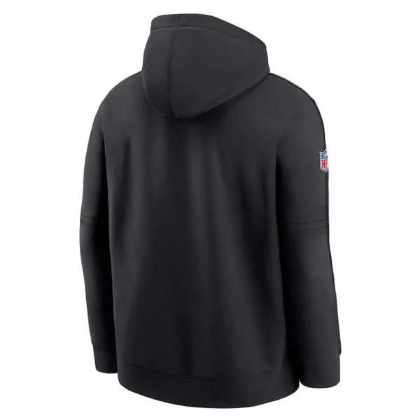 Baltimore ravens nike 2024 nfl crucial catch club pullover hoodie Black L