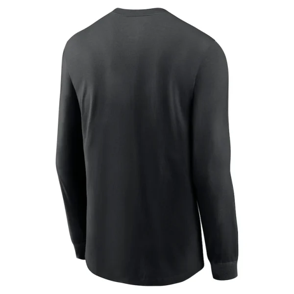 Baltimore ravens nike all out long sleeve t shirt Black L